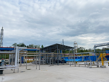 1000kg/h気化能力を有する大型蒸気気化器にて、生産ニーズに満たし、安全生産を維持する